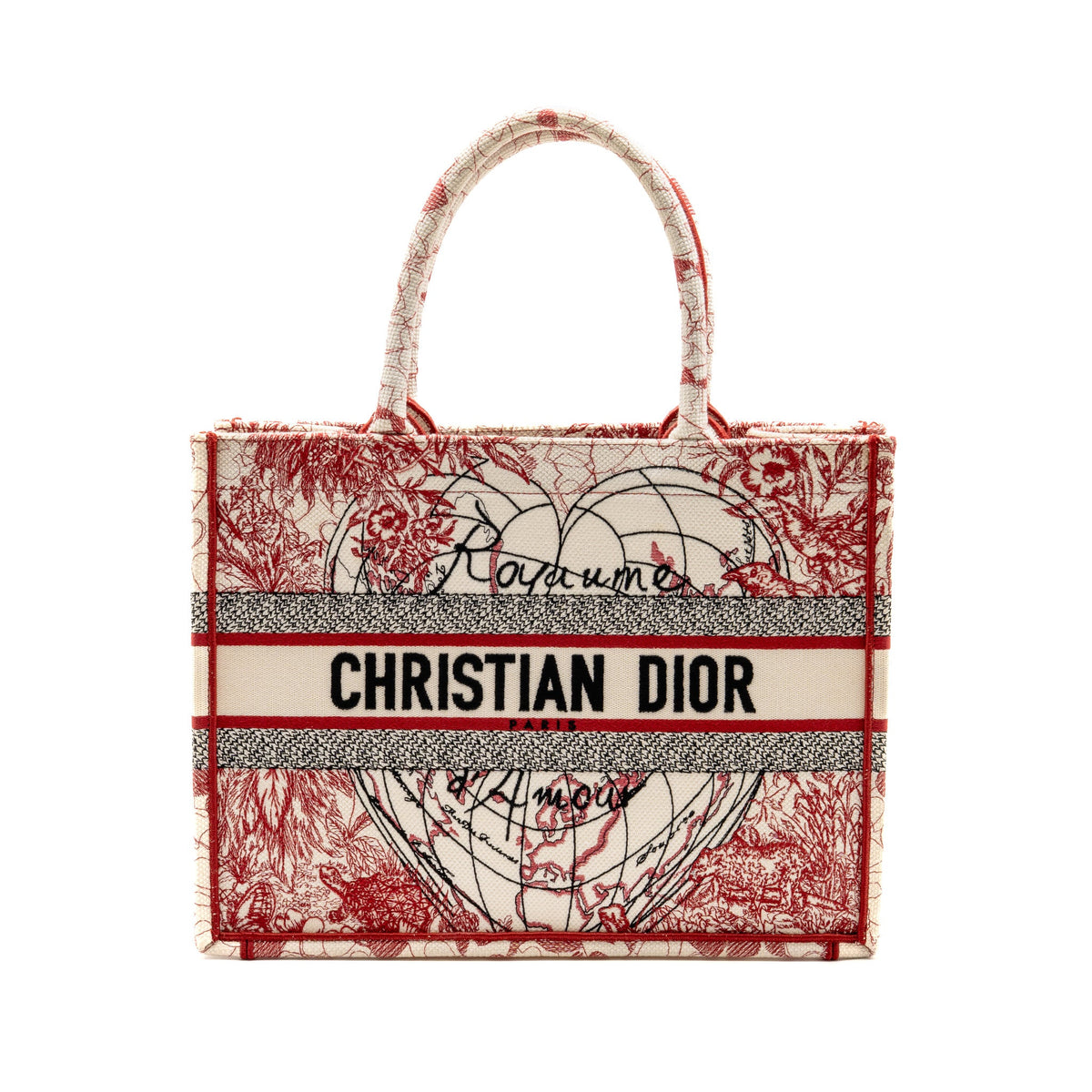 dior-medium-book-tote-d-royaume-embroidery-canvas-red-white-black