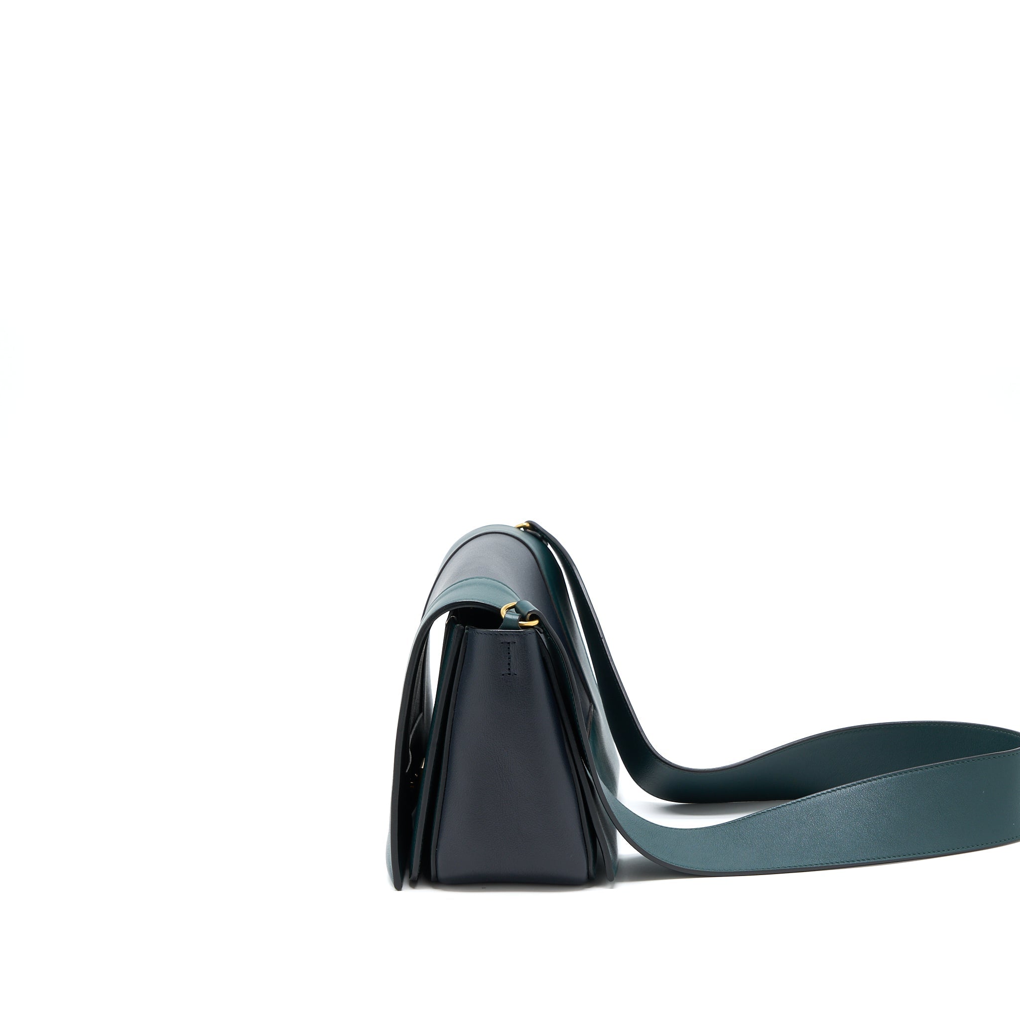 celine-frame-bag-calfskin-multicolour-navy-dark-green-ghw