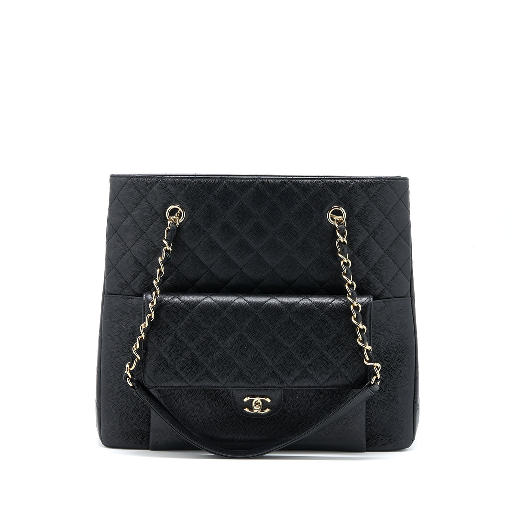 chanel-19c-large-shopping-tote-bag-caviar-black-lghw