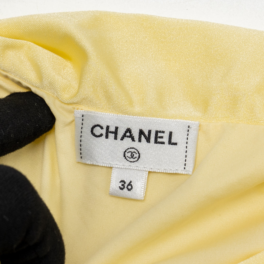 chanel-size-36-bow-top-yellow