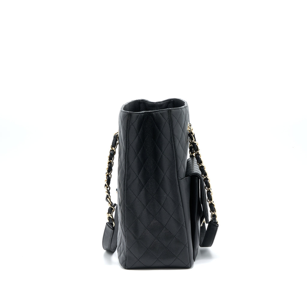 chanel-19c-large-shopping-tote-bag-caviar-black-lghw
