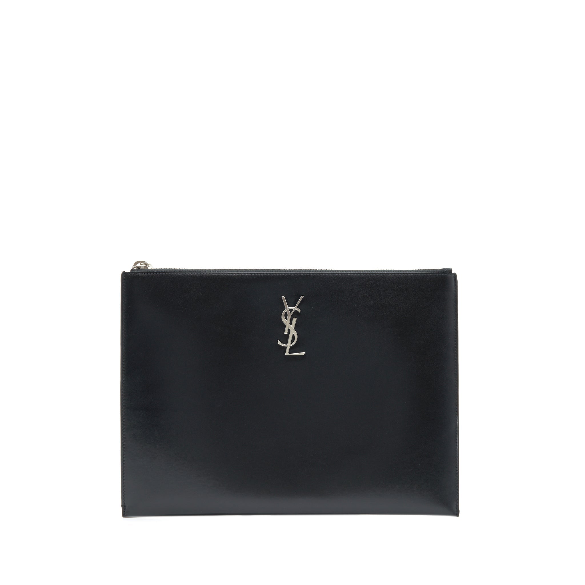 saint-laurent-ipad-holder-clutch-calfskin-black-shw