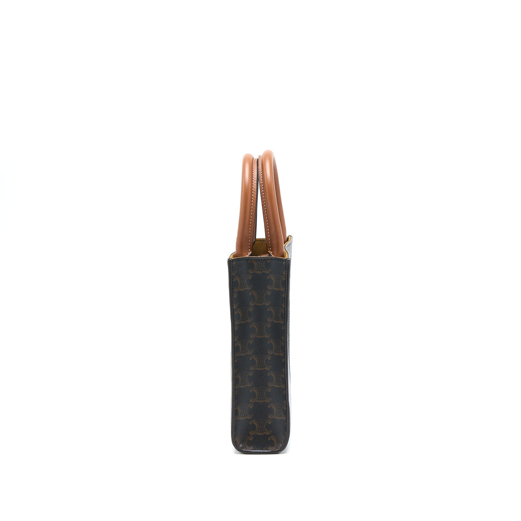 celine-mini-vertical-cabas-triomphe-canvas-ghw