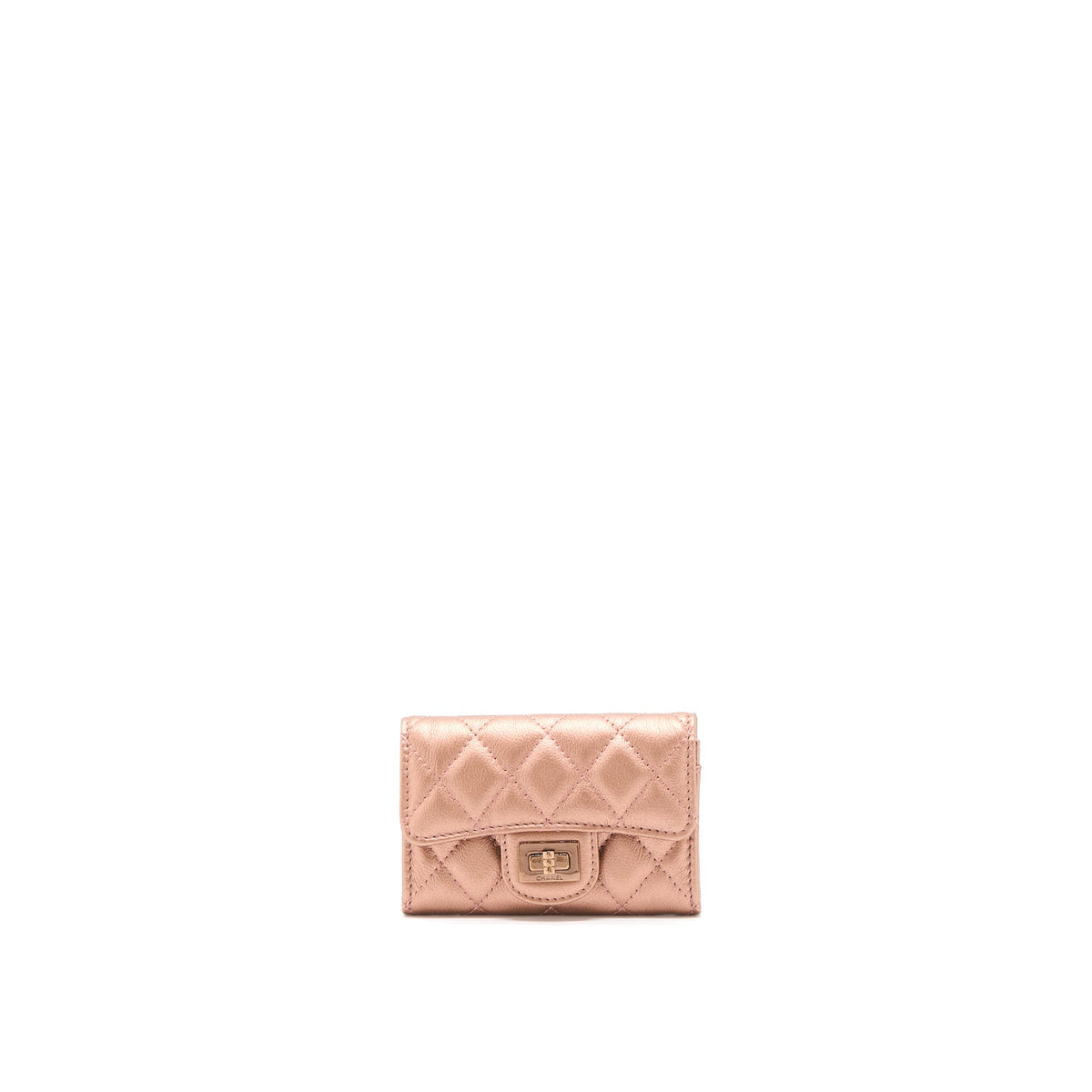 chanel-2-55-reissue-flap-card-holder-metallic-grained-calfskin-21a-rose-gold-rghw