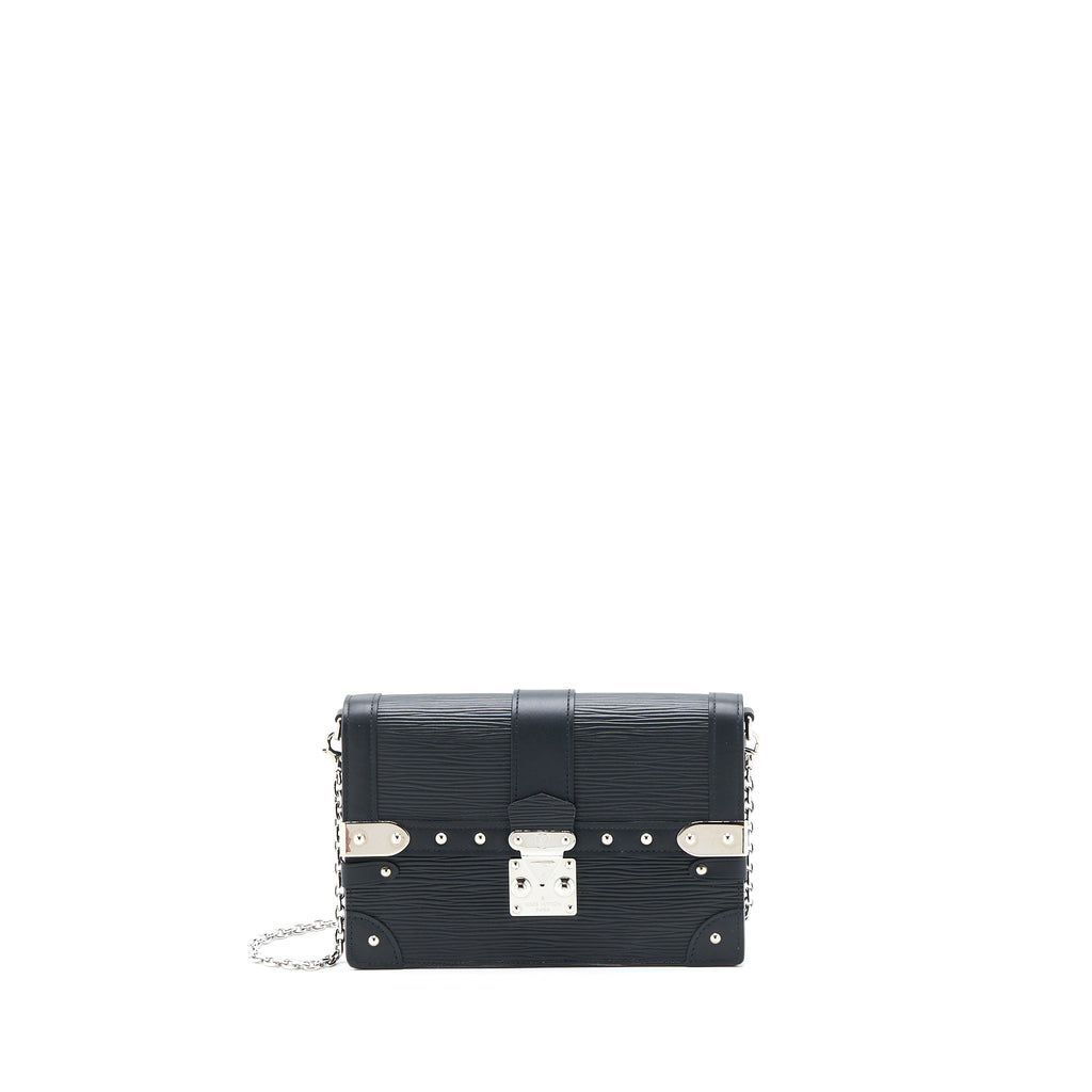 louis-vuitton-trunk-chain-wallet-epi-leather-black-with-shw