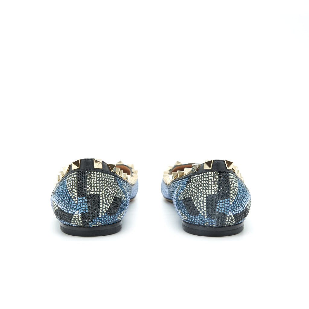 valentino-size-35-crystal-rockstud-flat-multicoloure