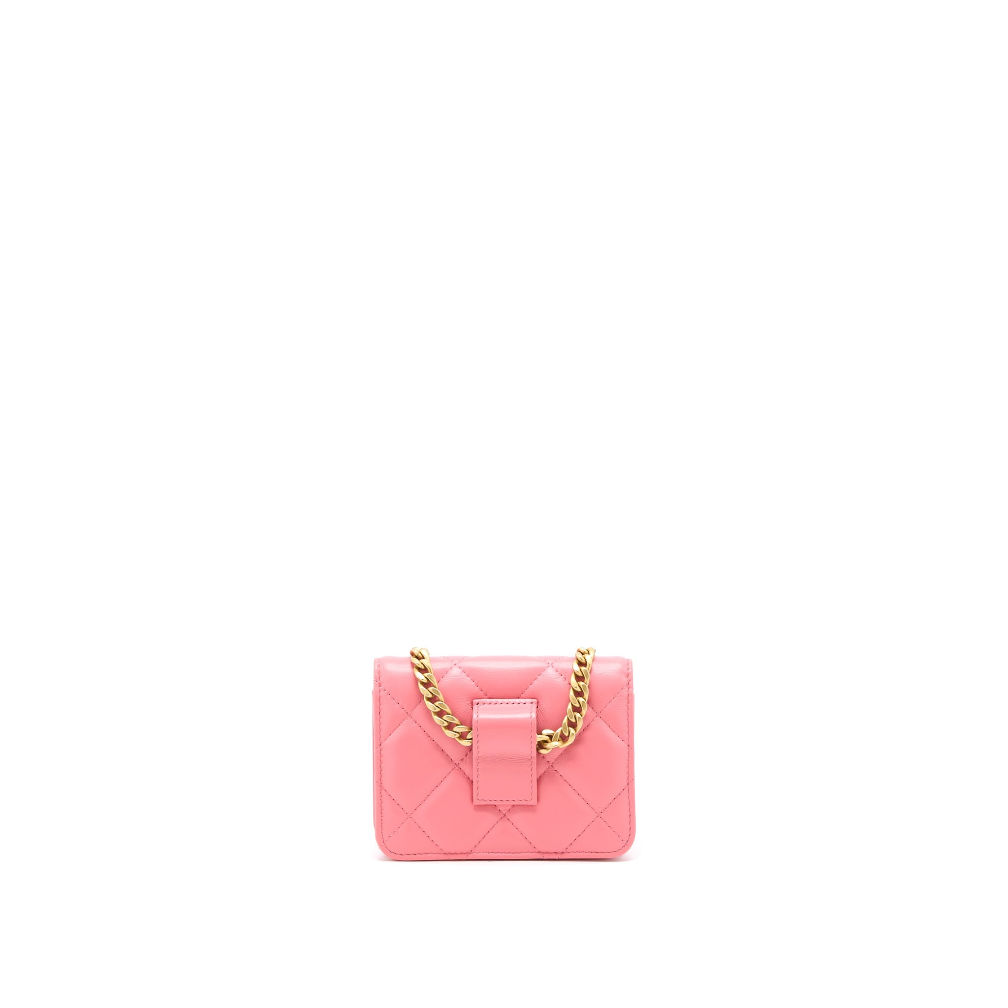 chanel-mini-flap-waist-bag-enamel-logo-lambskin-pink-ghw