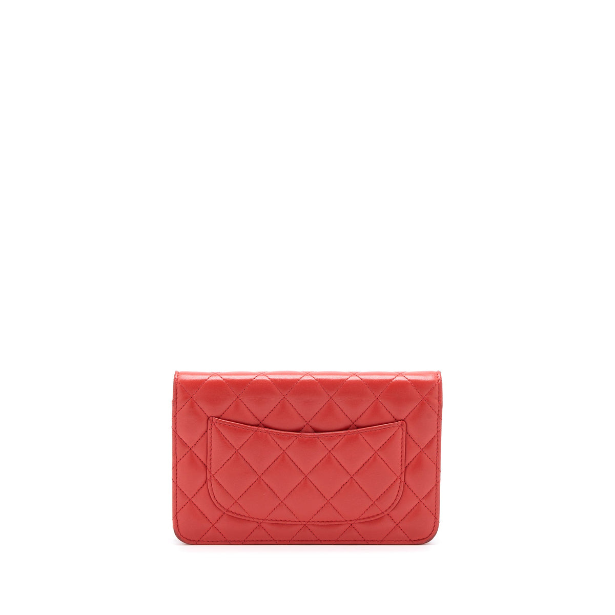 chanel-classic-wallet-on-chain-lambskin-orange-red-shw