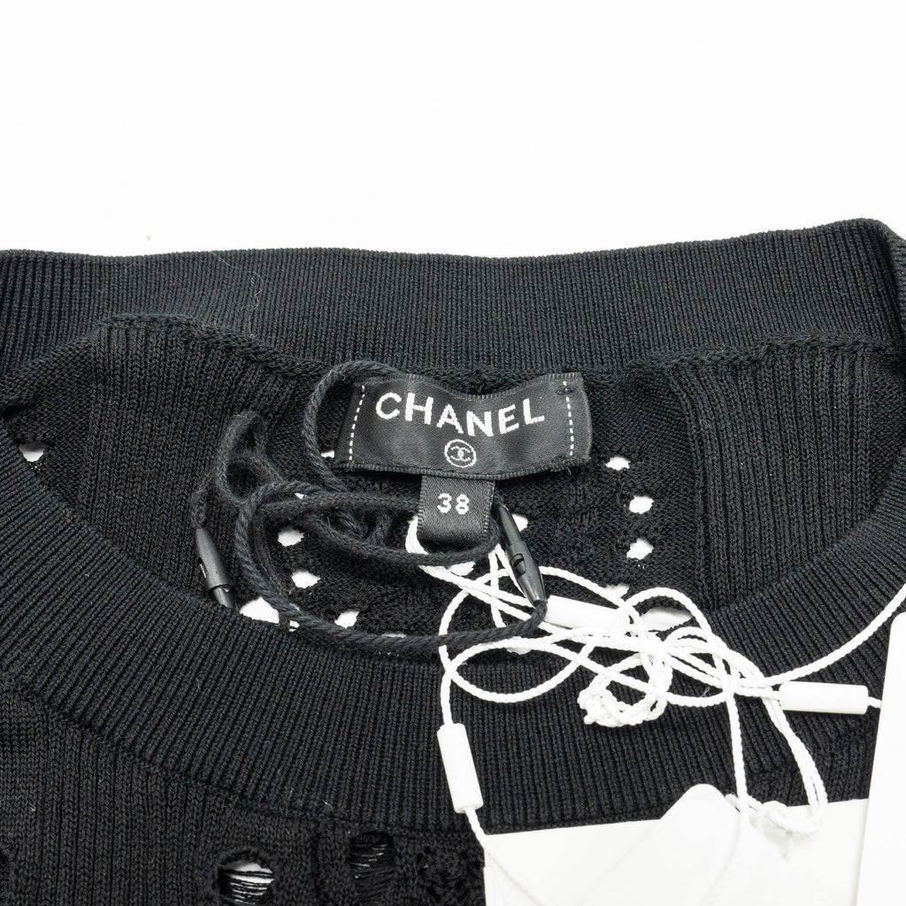 chanel-size-38-20p-crochet-lace-knit-cc-logo-dress-cotton-black