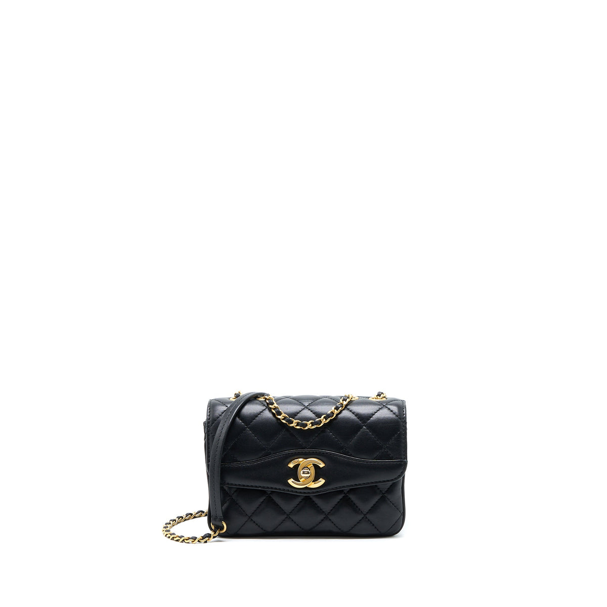chanel-seasonal-flap-bag-lambskin-black-brushed-ghw