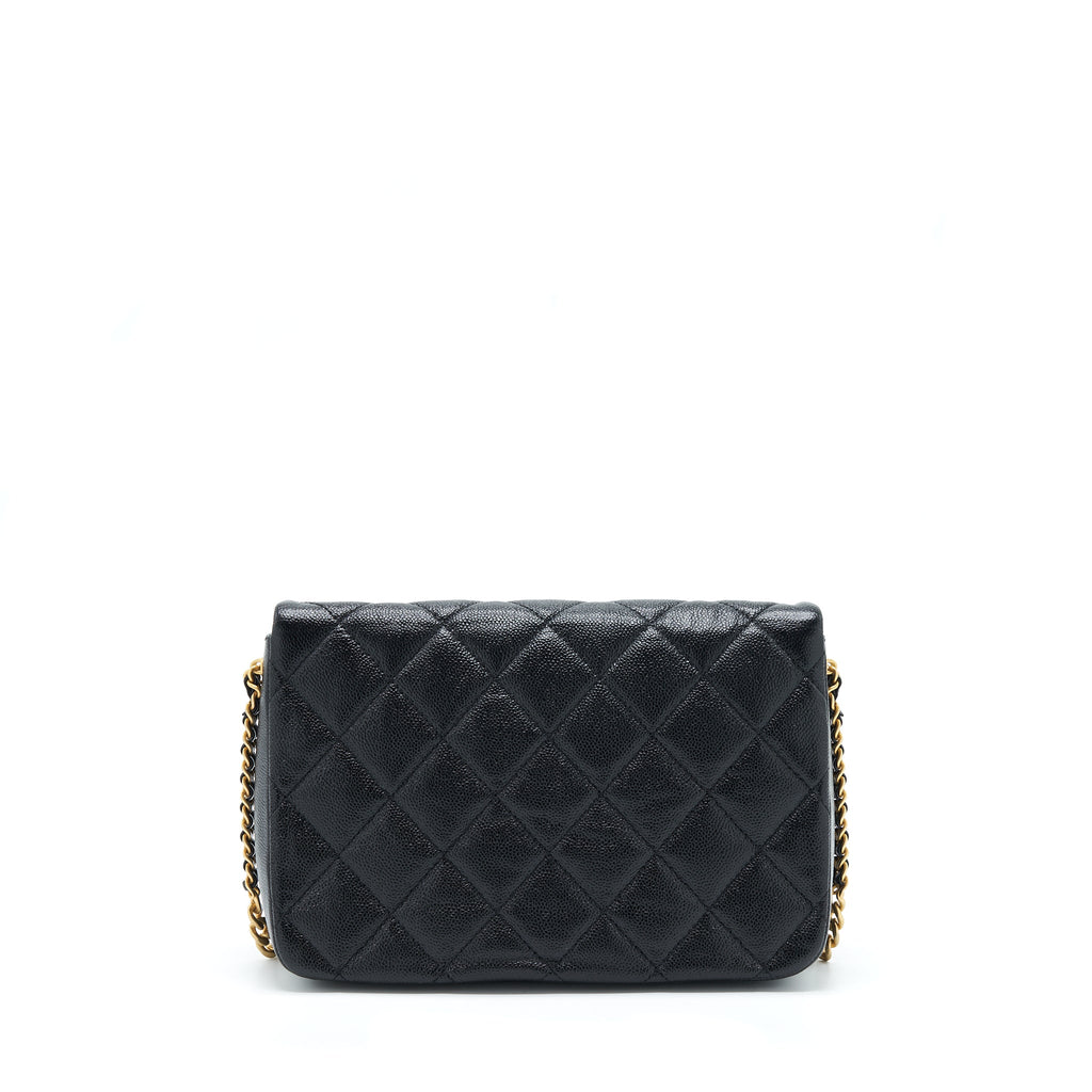 chanel-22p-medium-melody-bag-grained-calfskin-black-ghw-microchip