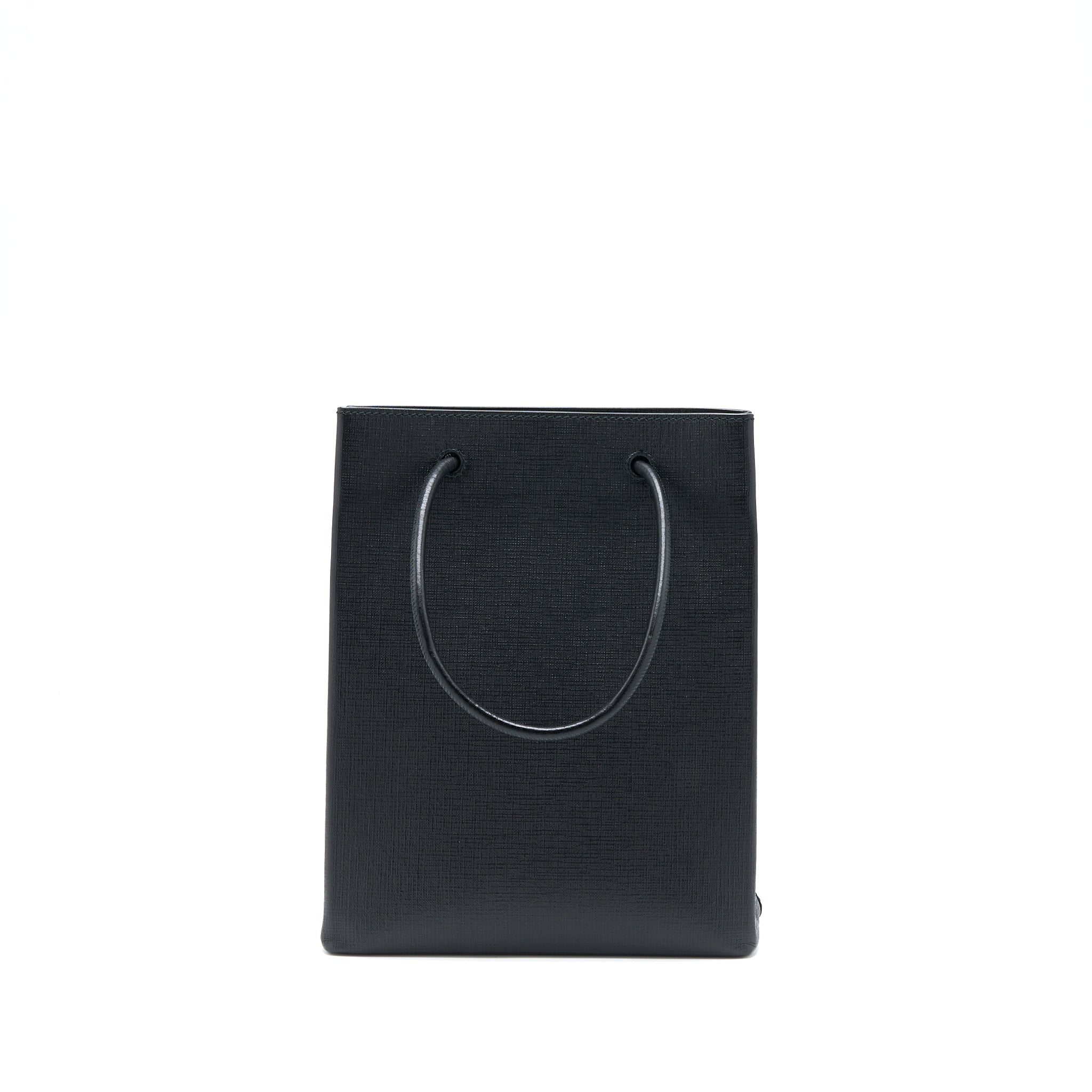 balenciaga-top-handle-shopping-tote-bag-calfskin-black-shw-1