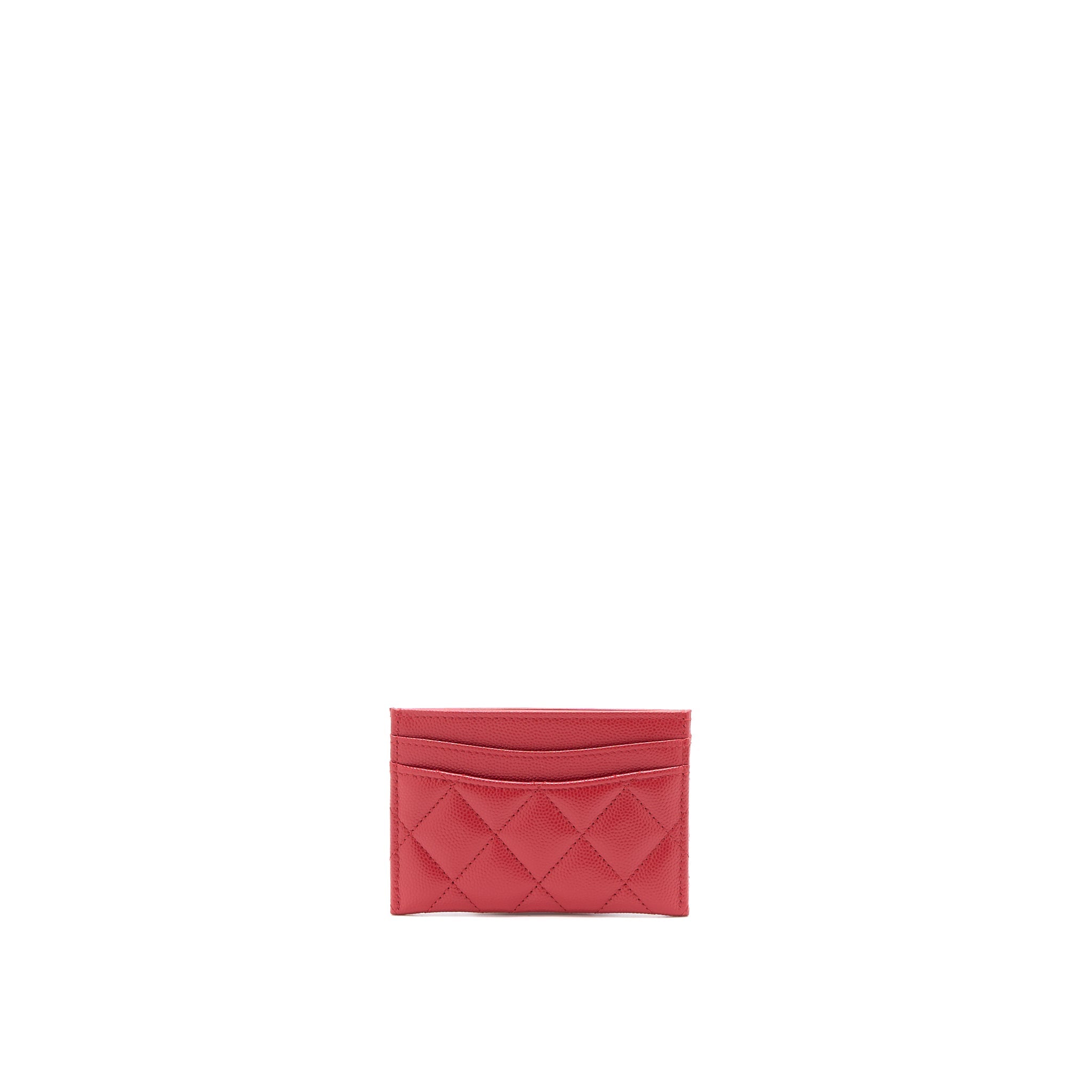 chanel-classic-card-holder-caviar-red-with-shw