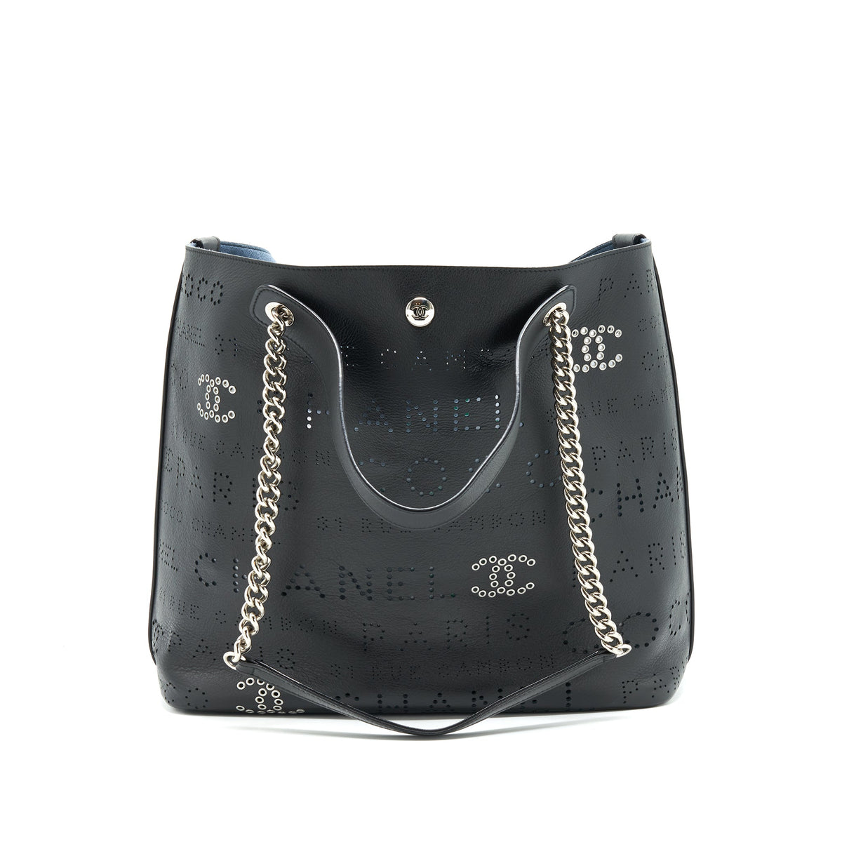 chanel-eyelet-logo-calfskin-tote-bag-black-blue-shw