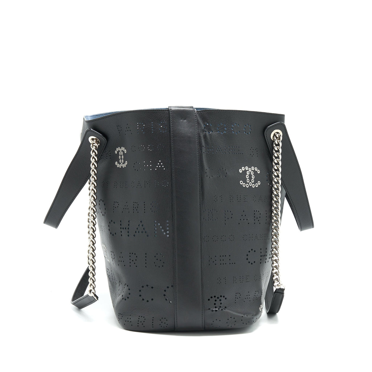 chanel-eyelet-logo-calfskin-tote-bag-black-blue-shw