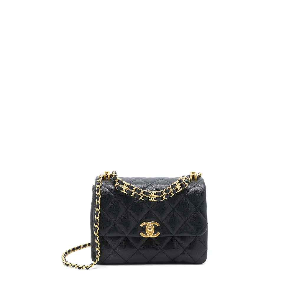 chanel-22k-coco-first-caviar-leather-black-ghw-microchip