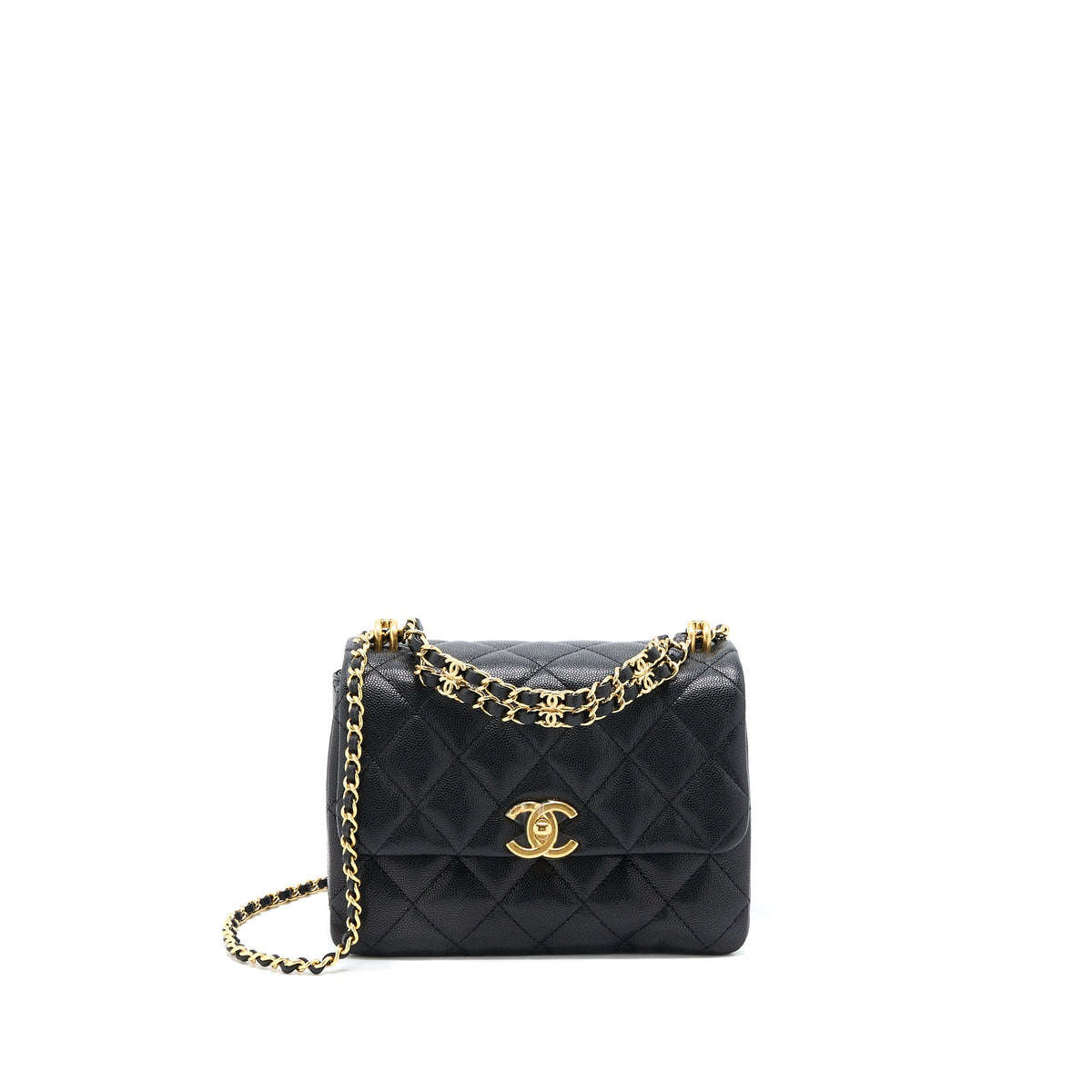 chanel-22k-coco-first-caviar-leather-black-ghw-microchip