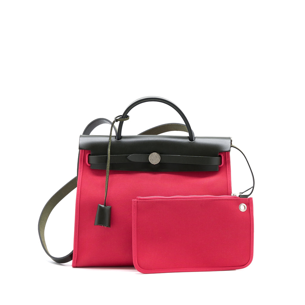 hermes-herbag-31-canvas-leather-rose-extreme-shw-stamp-c