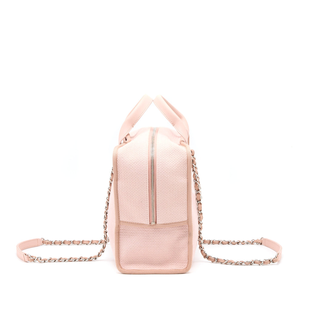 chanel-deauville-bowling-bag-canvas-leather-light-pink-shw