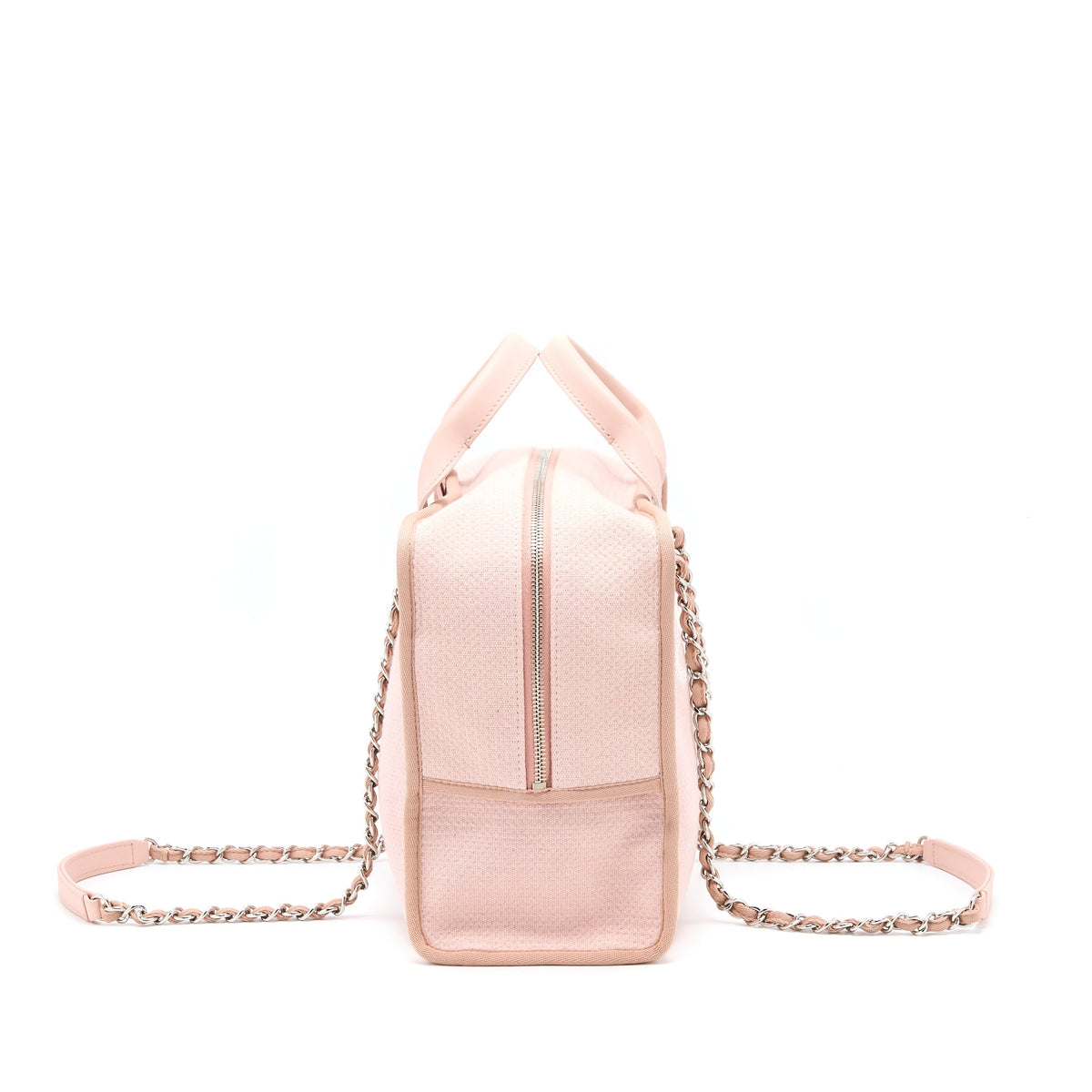 chanel-deauville-bowling-bag-canvas-leather-light-pink-shw