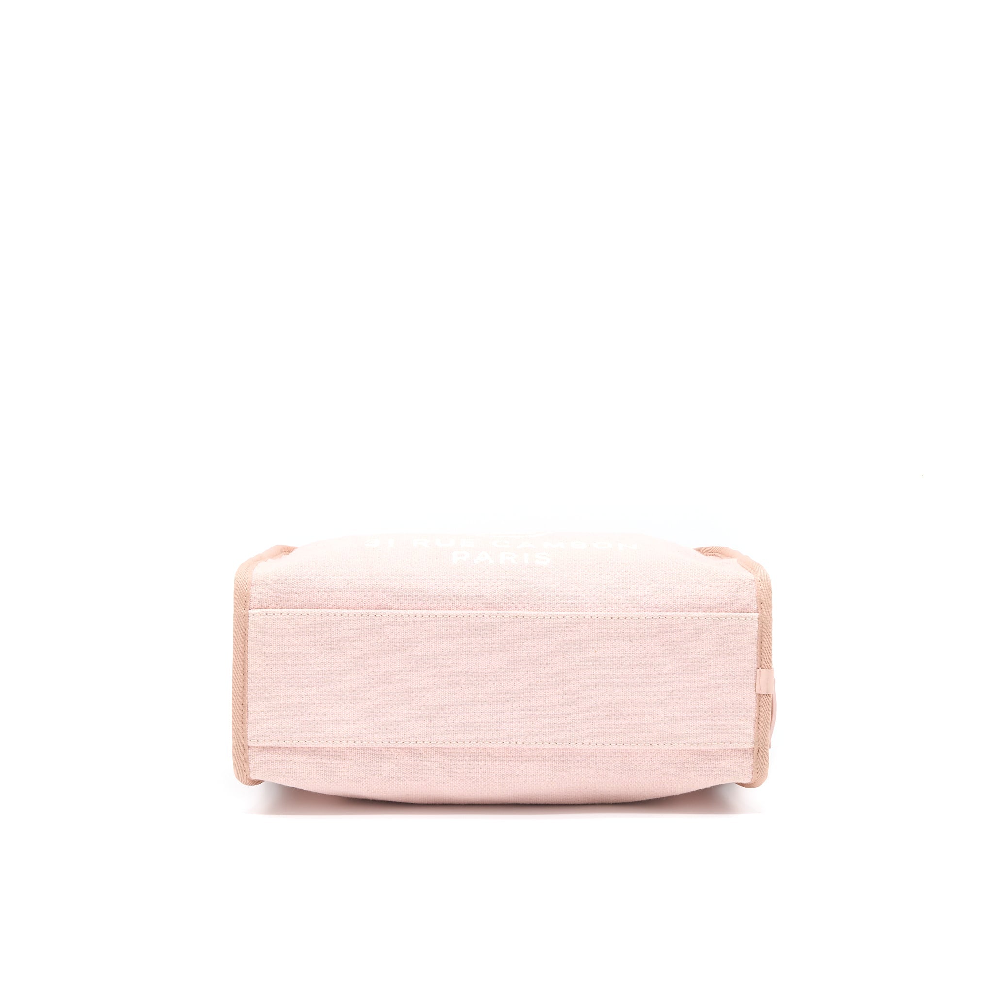 chanel-deauville-bowling-bag-canvas-leather-light-pink-shw
