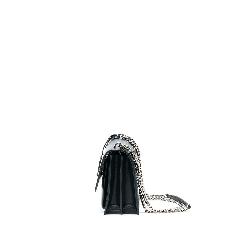 saint-laurent-sunset-chain-bag-calfskin-dark-green-shw