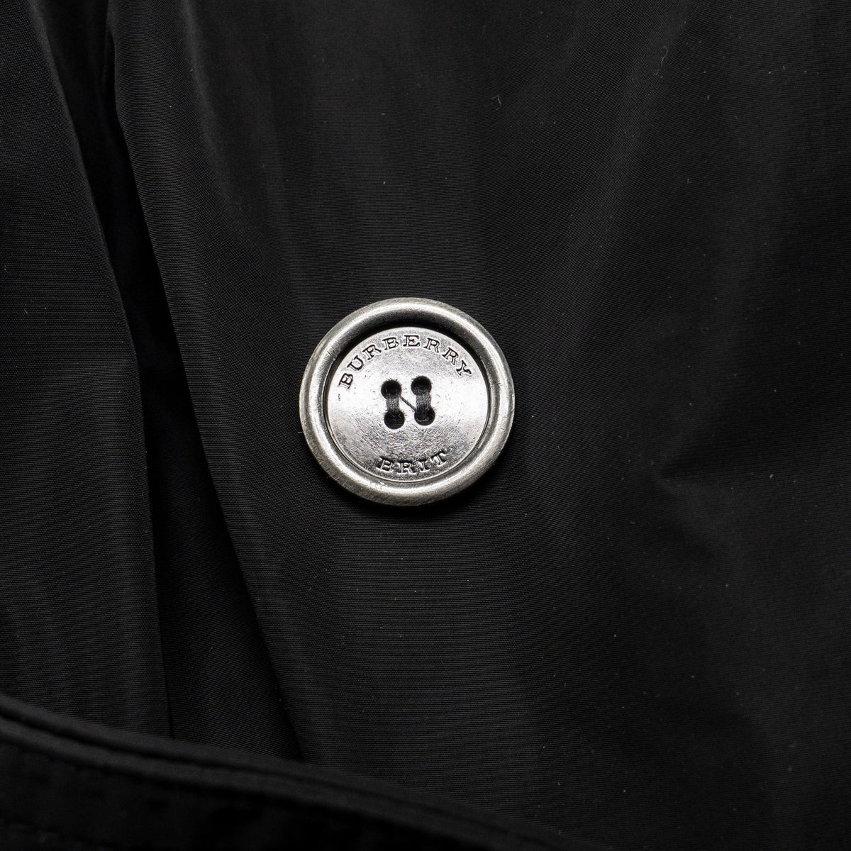 burberry-size-uk-8-brit-hooded-trench-coat-with-belt-ployester-black