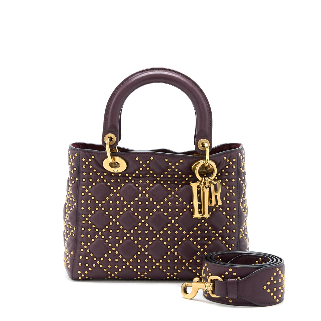 dior-medium-lady-dior-rock-stud-calfskin-dark-red-ghw