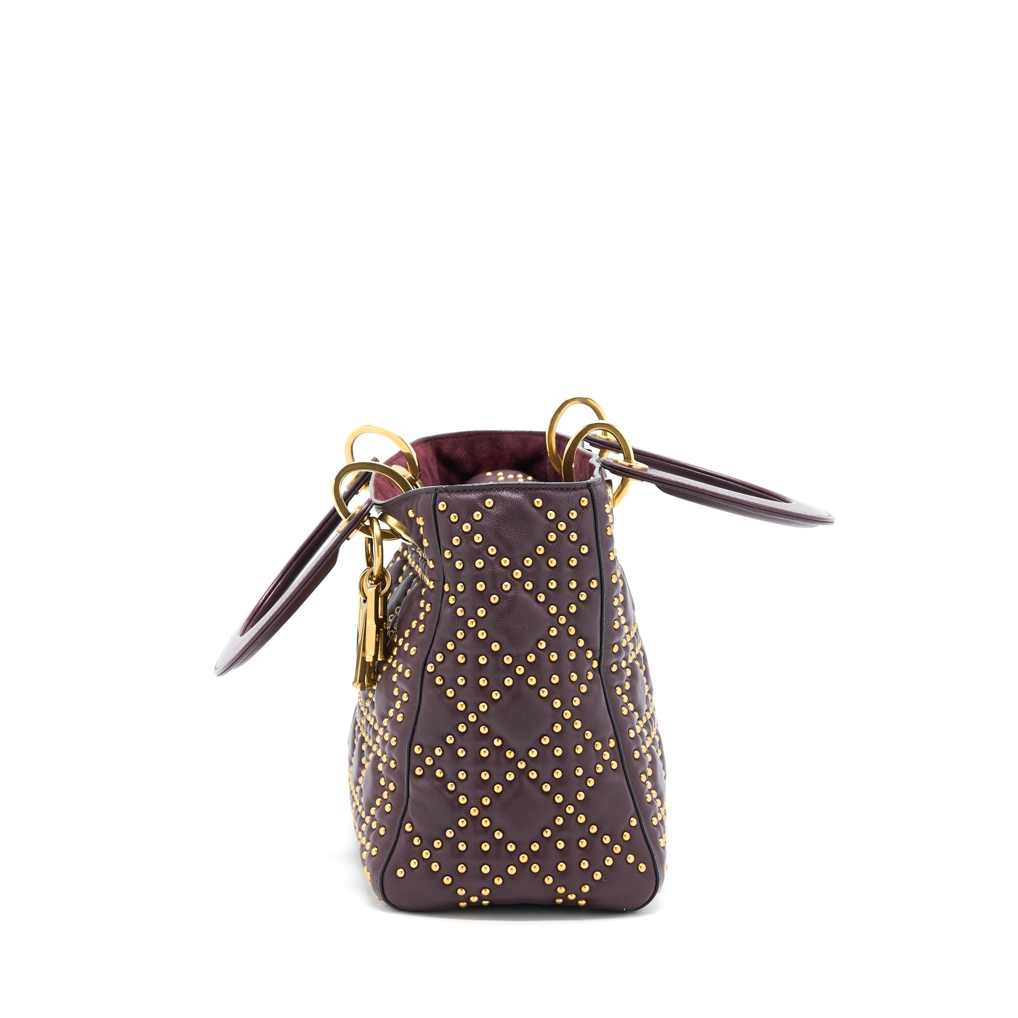 dior-medium-lady-dior-rock-stud-calfskin-dark-red-ghw