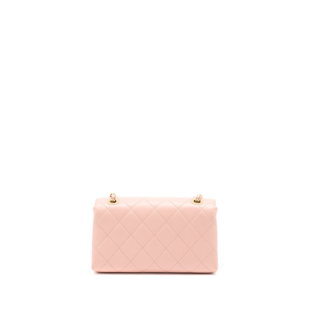 chanel-front-logo-flap-bag-calfskin-pink-brushed-ghw