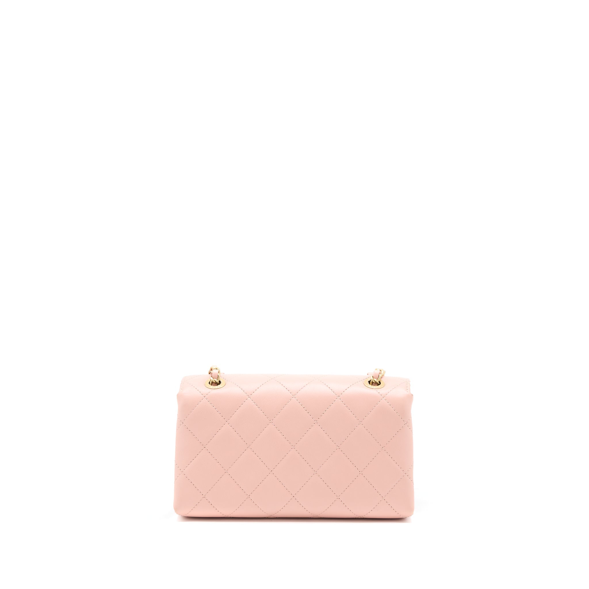 chanel-front-logo-flap-bag-calfskin-pink-brushed-ghw