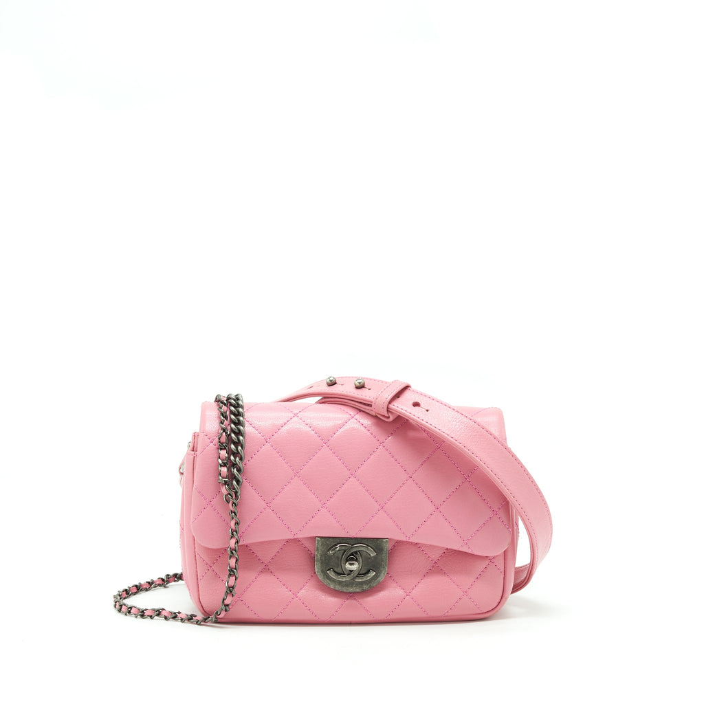 chanel-quilted-flap-cross-body-bag-pink-with-ruthenium-hardware
