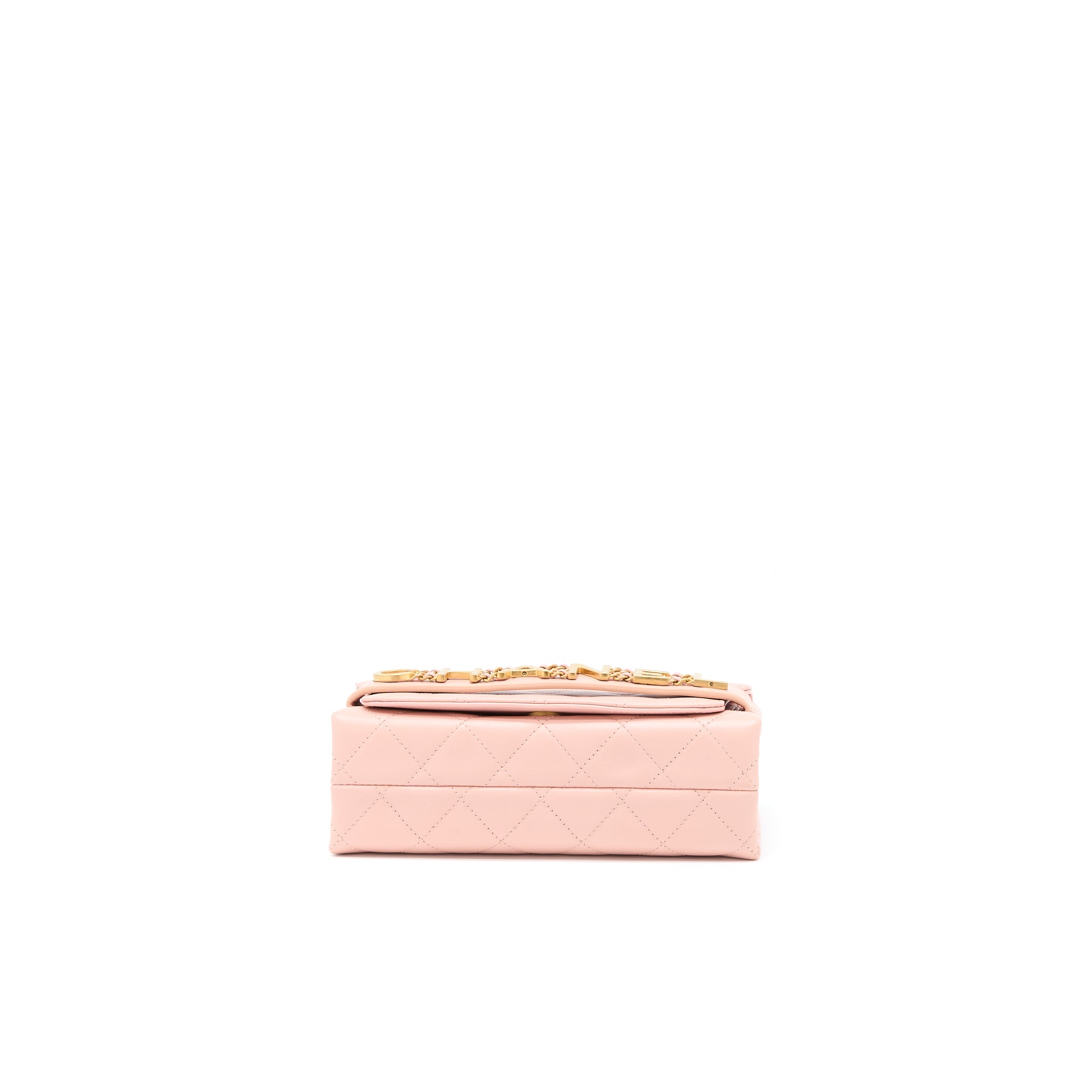 chanel-front-logo-flap-bag-calfskin-pink-brushed-ghw