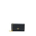 dior-caro-pouch-cannage-calfskin-black-ghw
