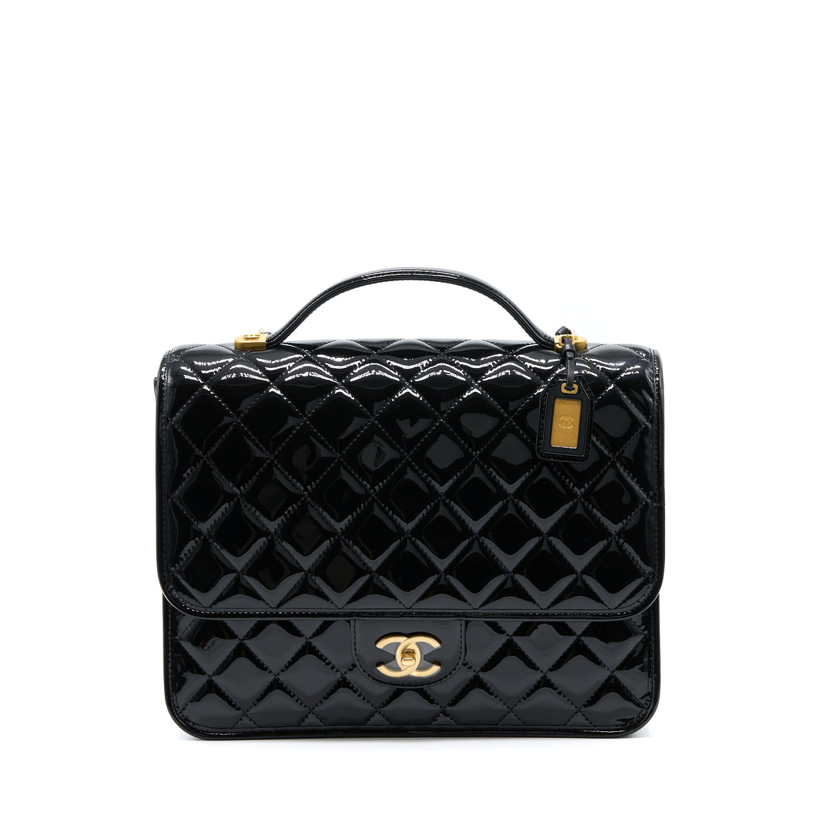 chanel-22k-large-backpack-patent-black-brushed-gold-hardware-microchip