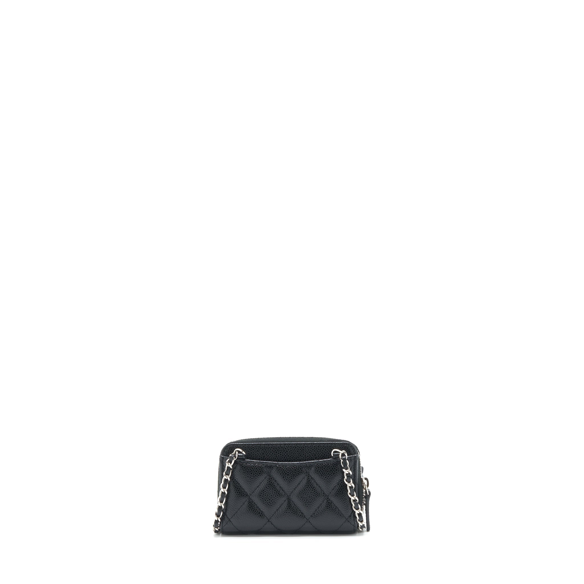 chanel-mini-zippy-card-holder-with-chain-caviar-black-shw