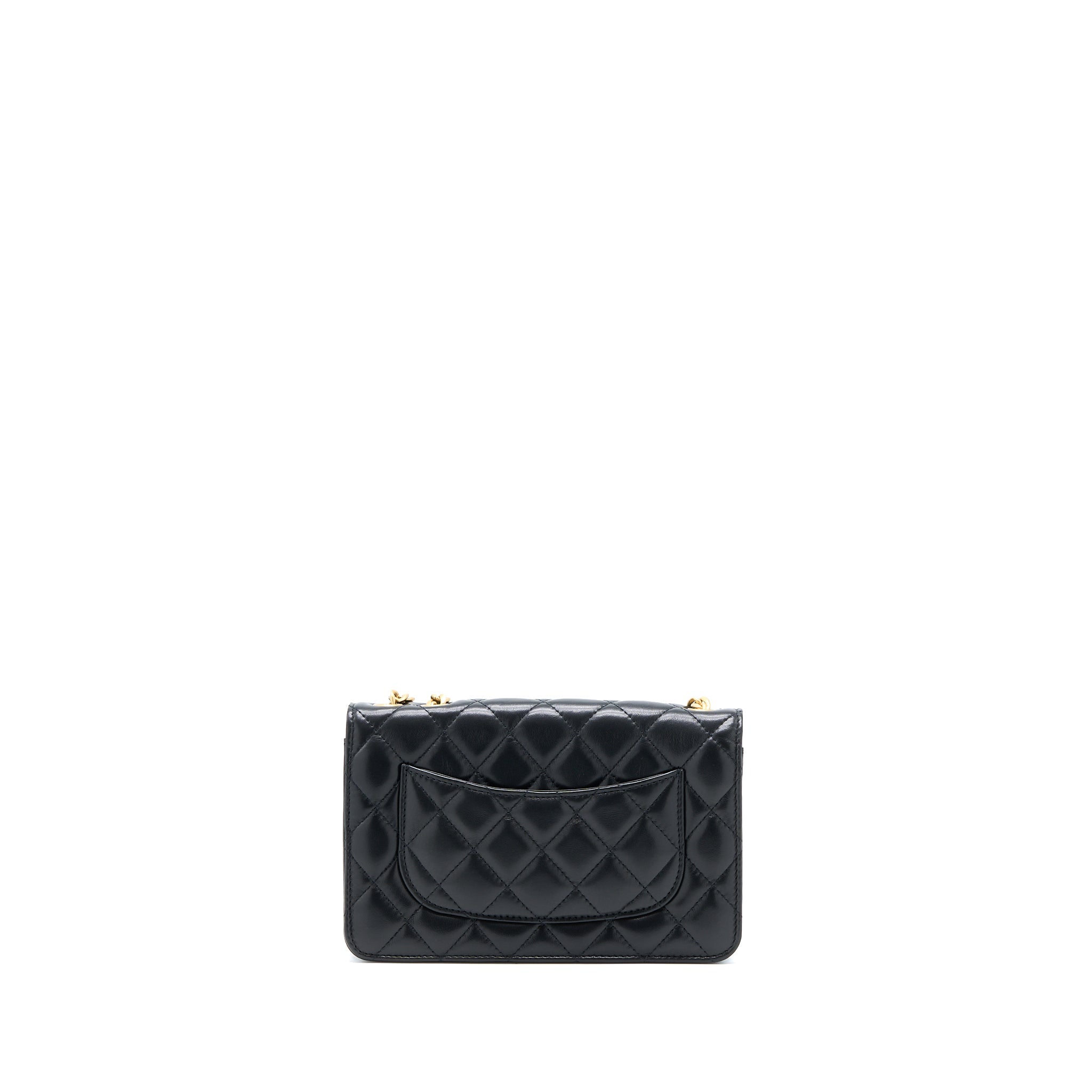 chanel-gold-pillar-wallet-on-chain-lambskin-black-brushed-ghwmicrochip