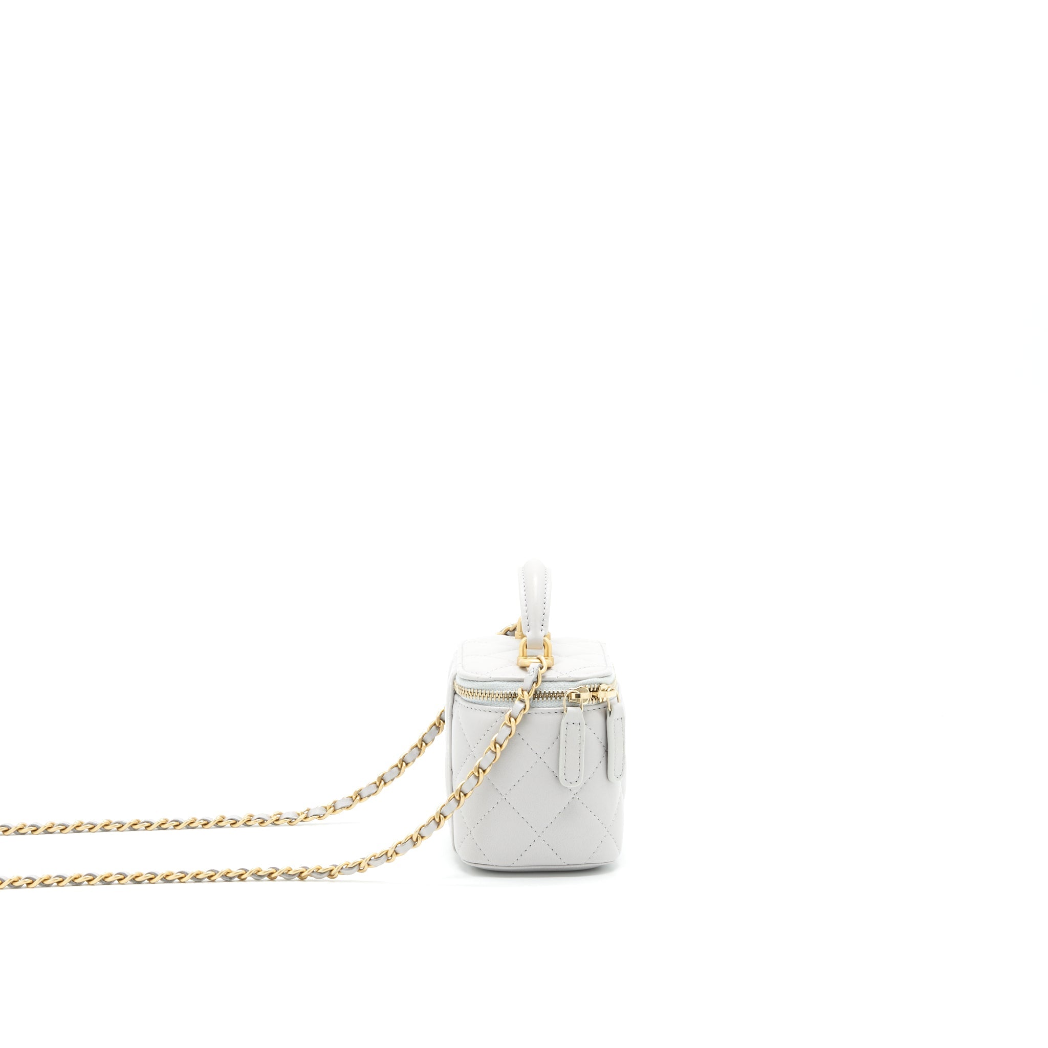 chanel-21a-small-handle-vanity-with-chain-grey-with-ghw