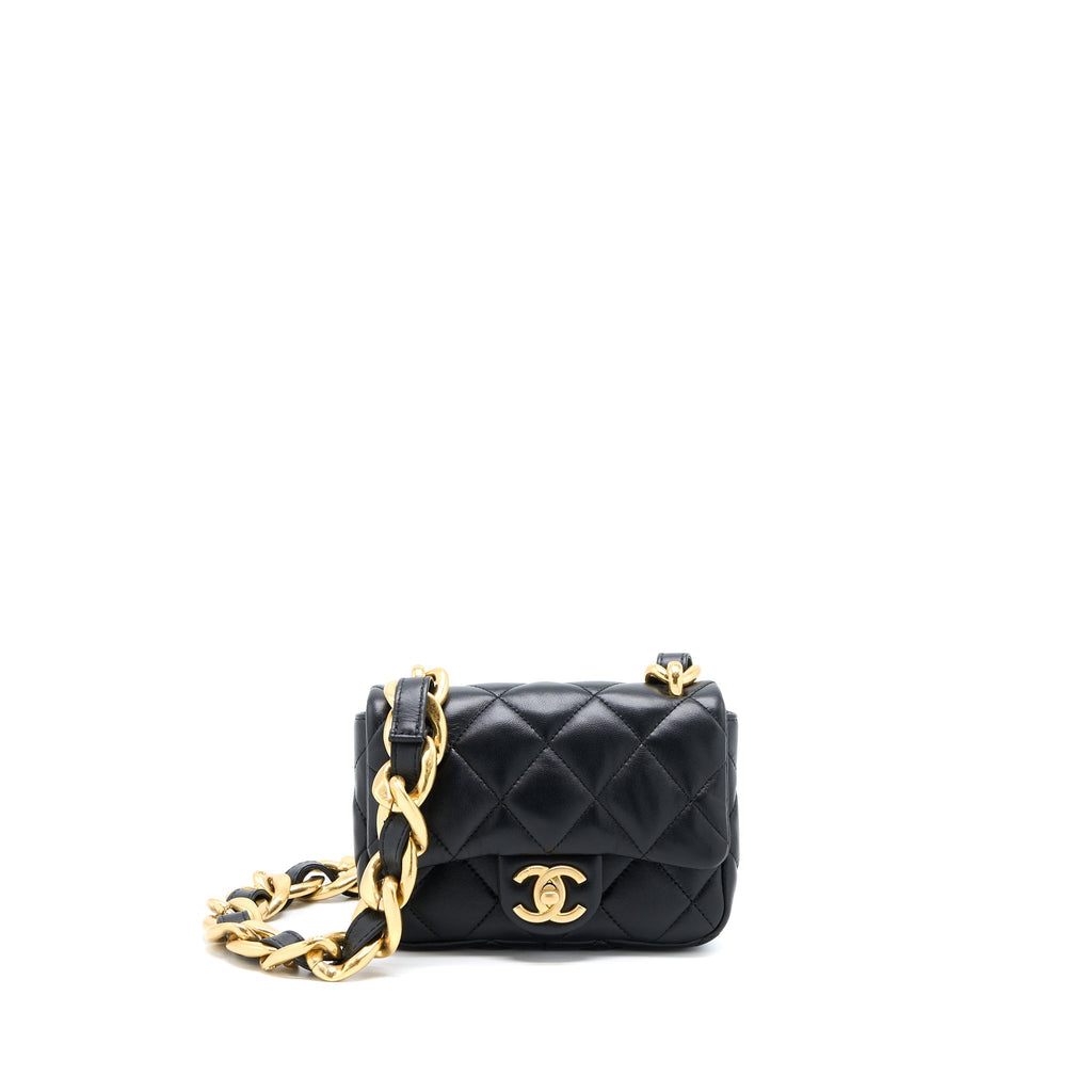 chanel-22s-giant-chain-flap-shoulder-bag-lambskin-black-ghw-microchip-1