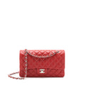 chanel-classic-double-flap-bag-caviar-red-shw