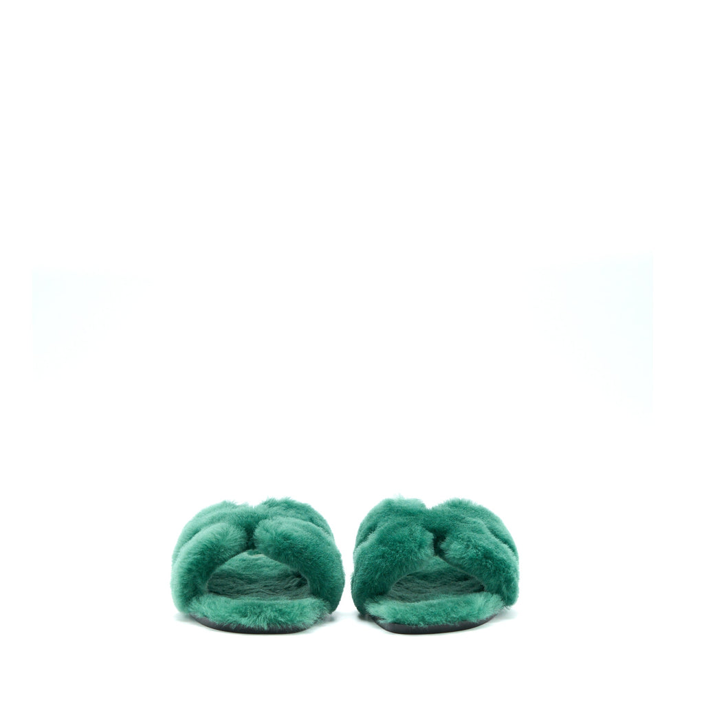 hermes-size-38-sandal-oran-peau-green