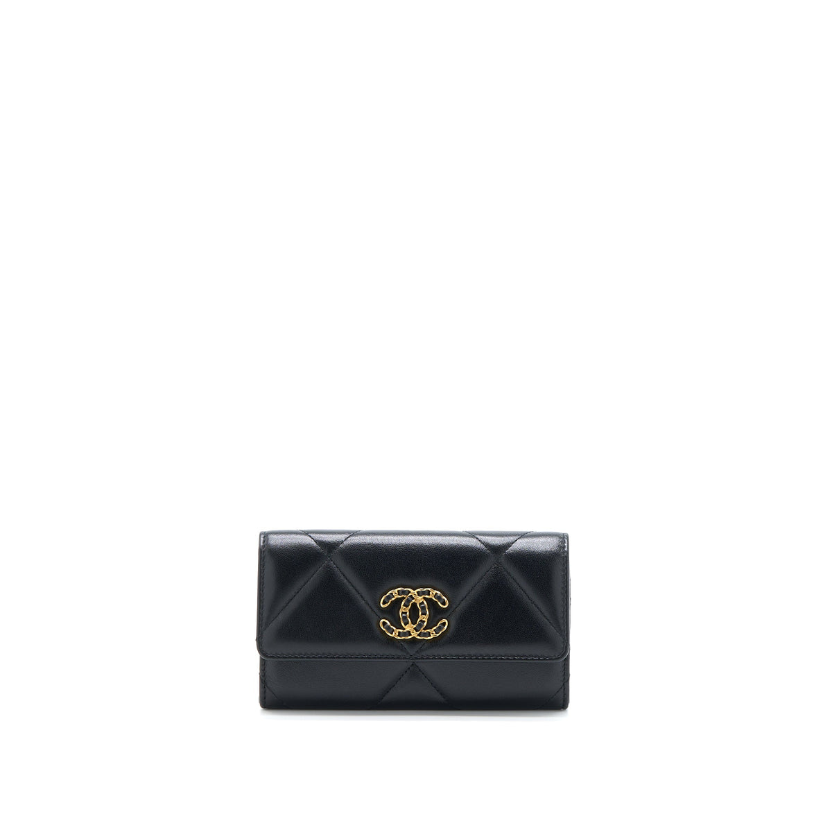 chanel-19-flap-wallet-lambskin-black-ghw-microchip
