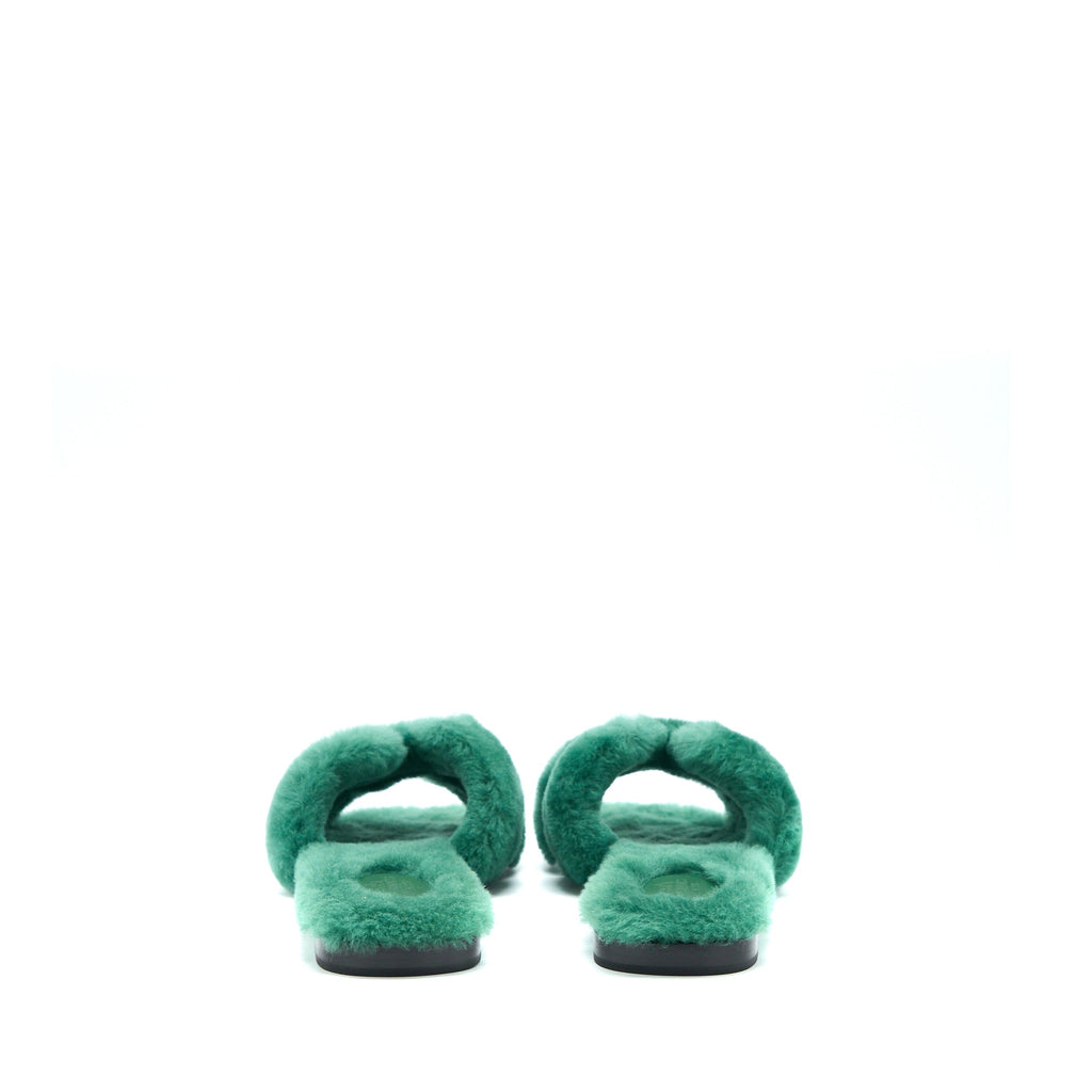 hermes-size-38-sandal-oran-peau-green