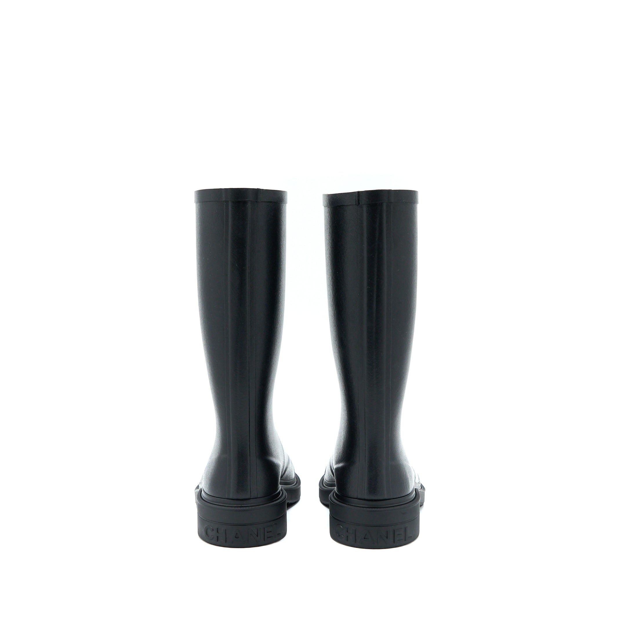 chanel-size-39-rubber-boost-black-white