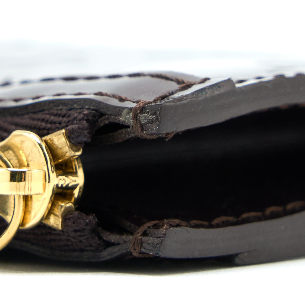 louis-vuitton-zippy-pouch-with-key-chain-patent-leather-dark-red-ghw