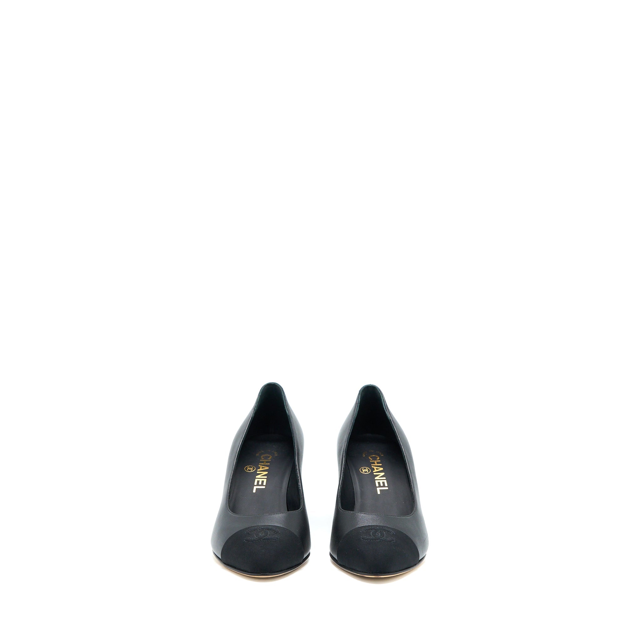 chanel-size-36-cc-logo-heels-with-pearl-black