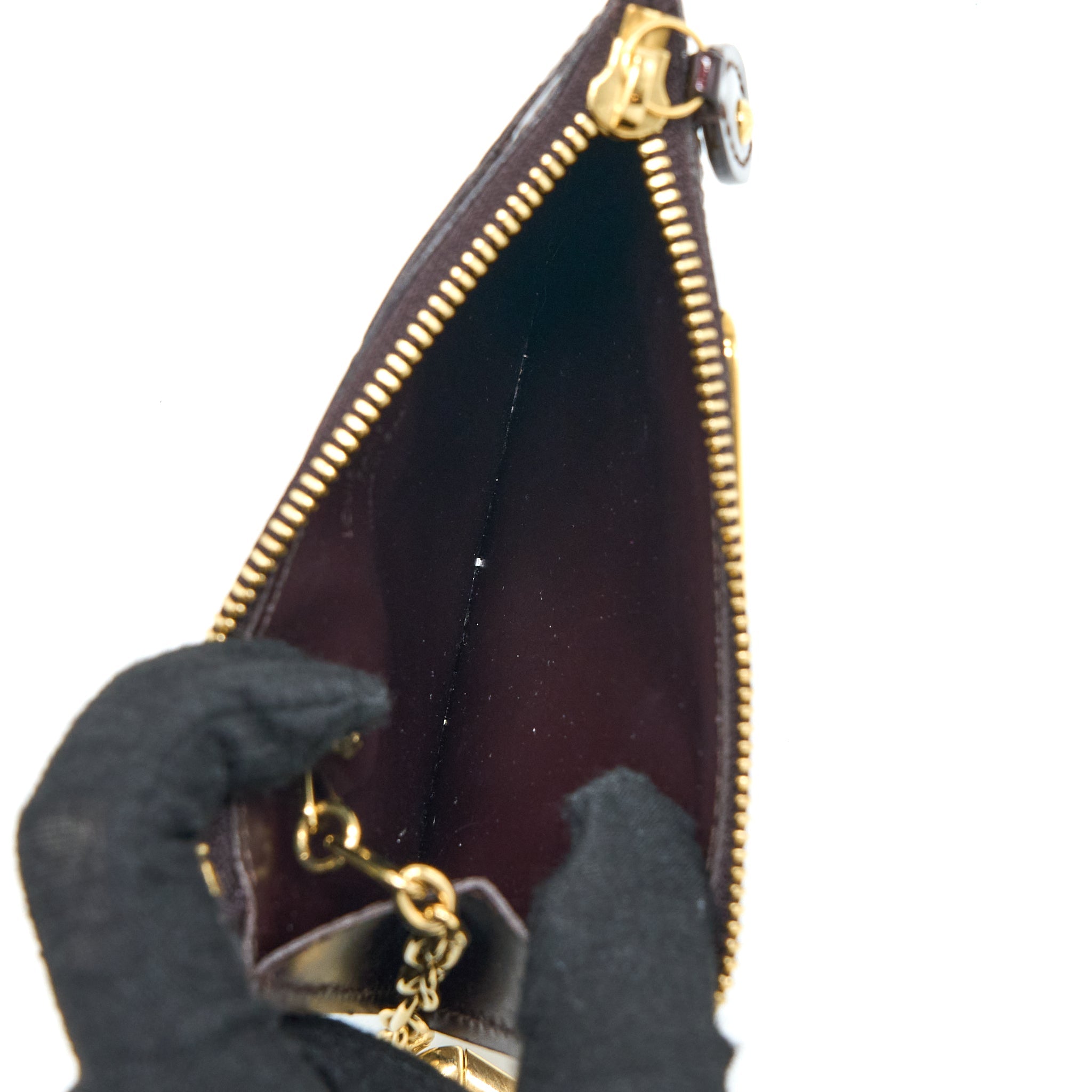 louis-vuitton-zippy-pouch-with-key-chain-patent-leather-dark-red-ghw