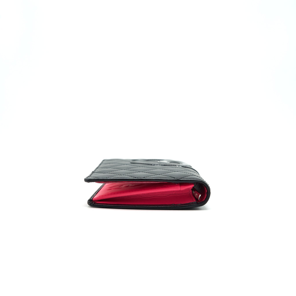 chanel-cambon-line-bifold-long-wallet-black