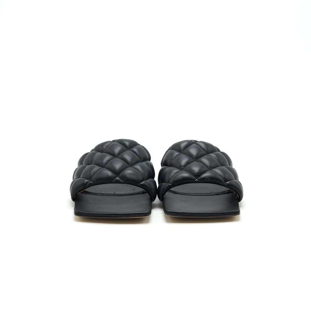 bottega-veneta-padded-sandals-black-size38-6