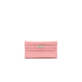 hermes-kelly-long-wallet-pink-shw